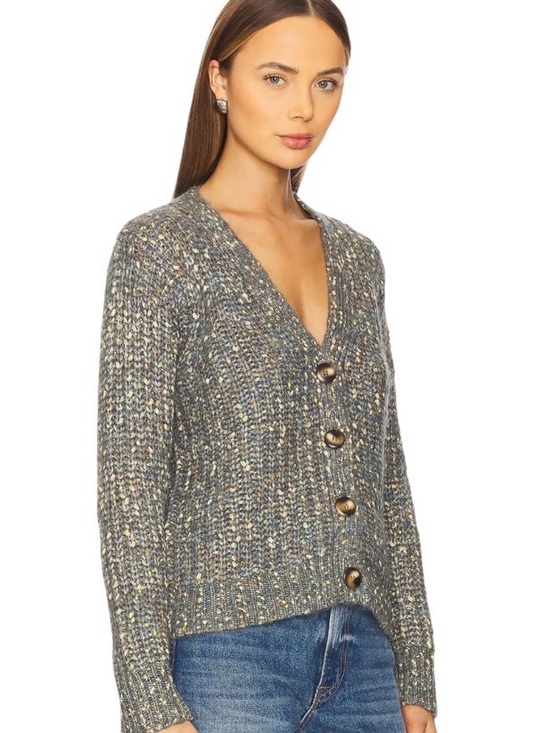 Heartloom Sweaters - Heartloom Emmeline Cardigan in Spruce Sz M